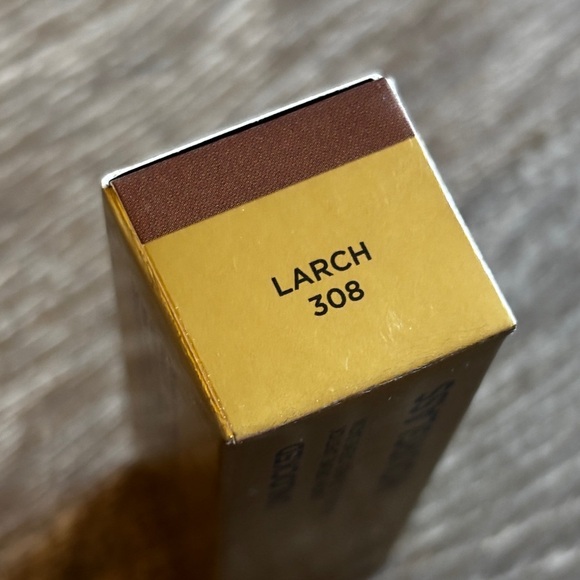 New! Hourglass Unlocked Satin Crème Lipstick in Larch 308 - Picture 4 of 9